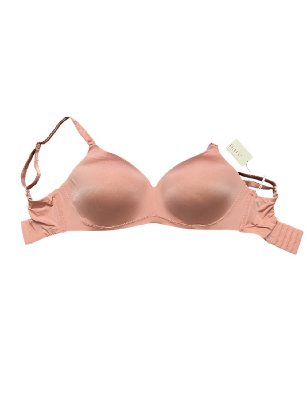 Minimalist Wireless T-Shirt Bra Bare Necessities Bare Ash Rose 32G NWT